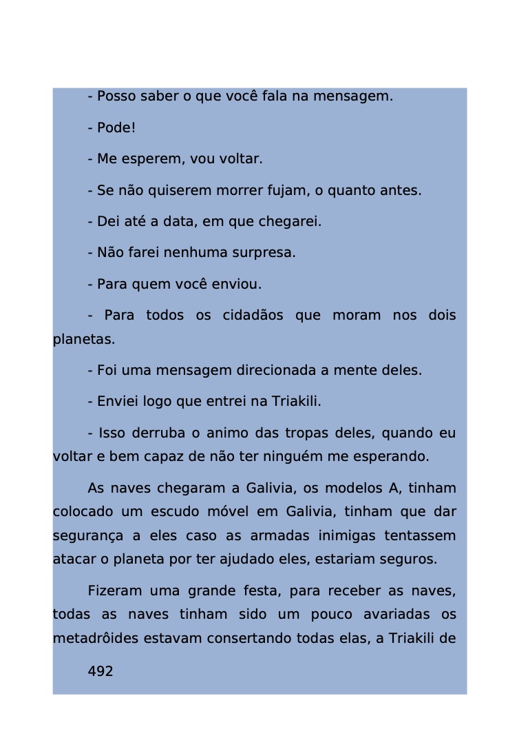 Página 442 - Livro Amanda e os Nanorobôs para Ler e Baixar em PDF para imprimir