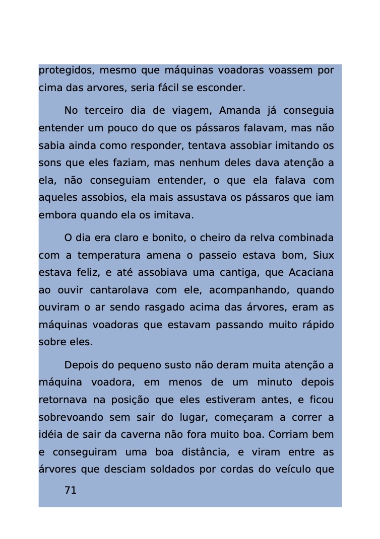 Página 466 - Livro Amanda e os Nanorobôs para Ler e Baixar em PDF para imprimir