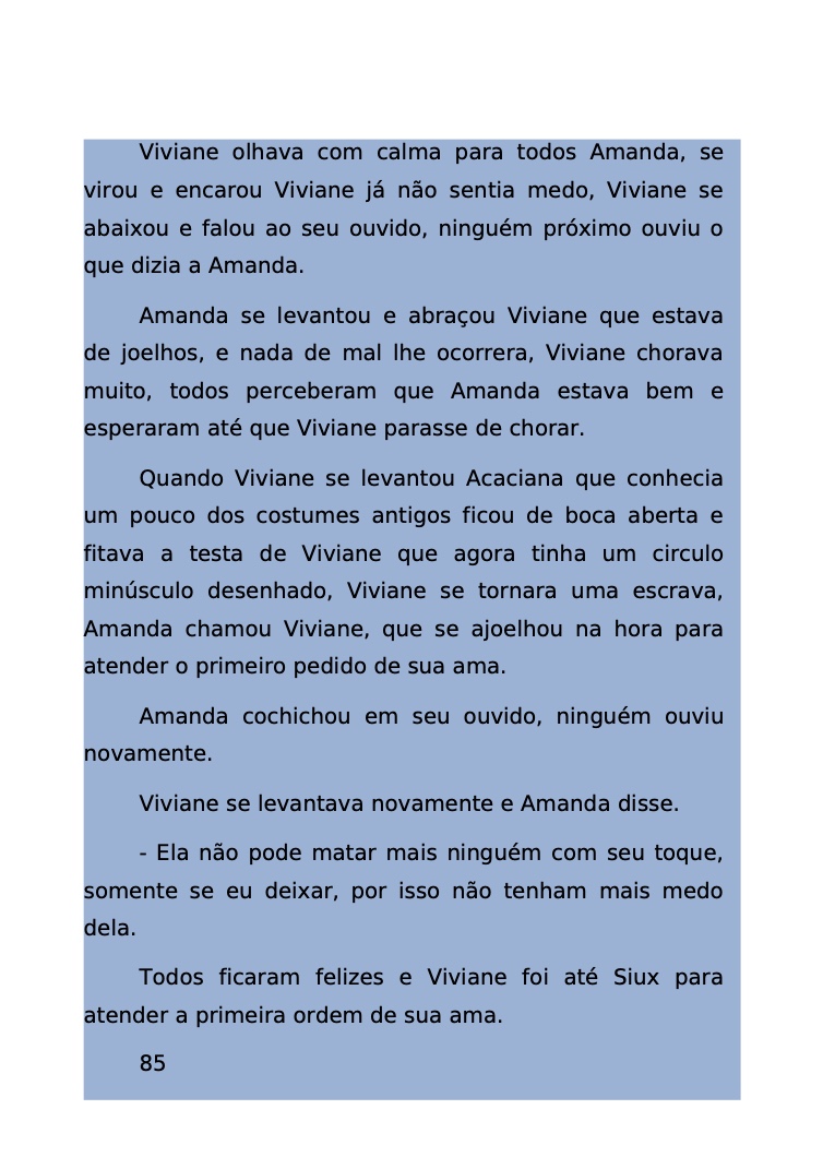 Página 480 - Livro Amanda e os Nanorobôs para Ler e Baixar em PDF para imprimir