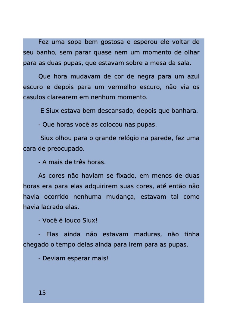 Página 65 - Livro Amanda e os Nanorobôs para Ler e Baixar em PDF para imprimir