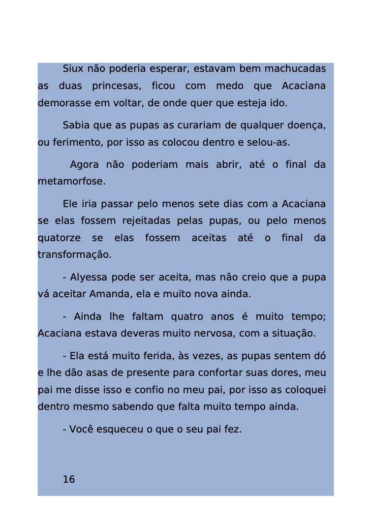 Página 76 - Livro Amanda e os Nanorobôs para Ler e Baixar em PDF para imprimir