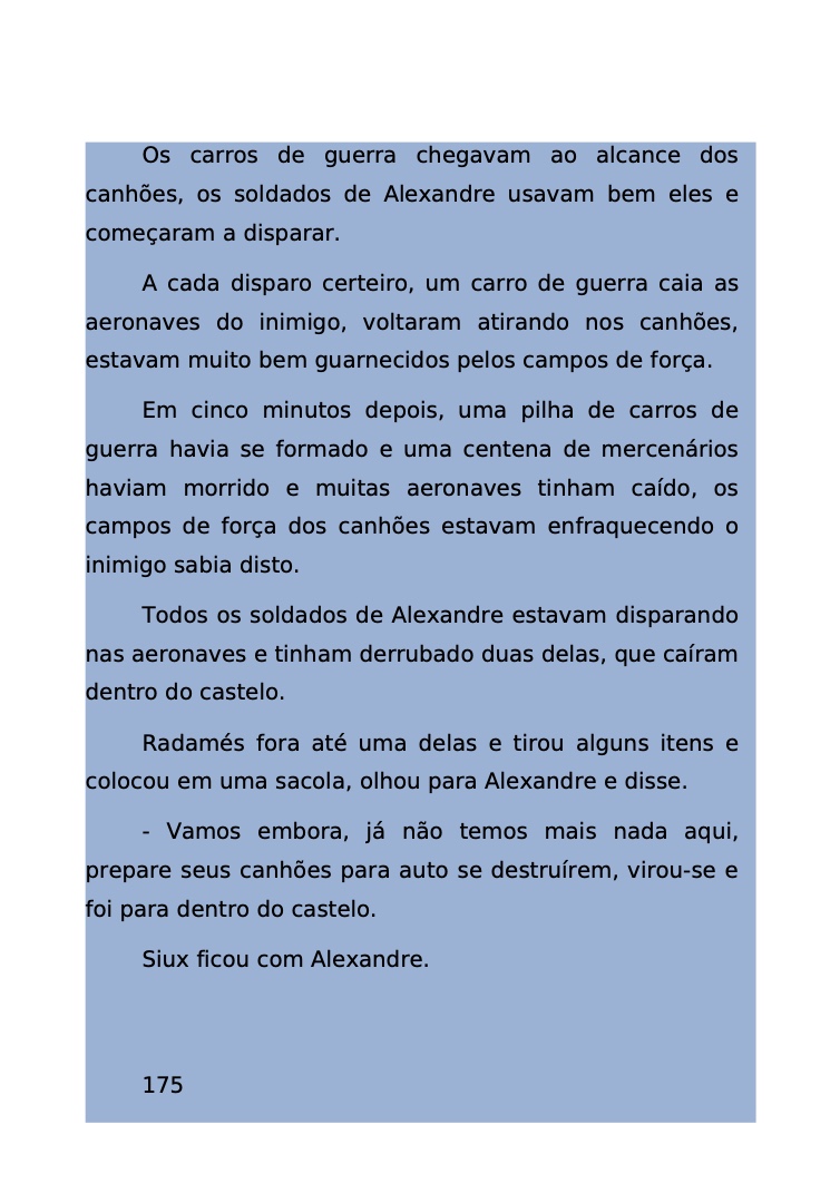 Página 93 - Livro Amanda e os Nanorobôs para Ler e Baixar em PDF para imprimir