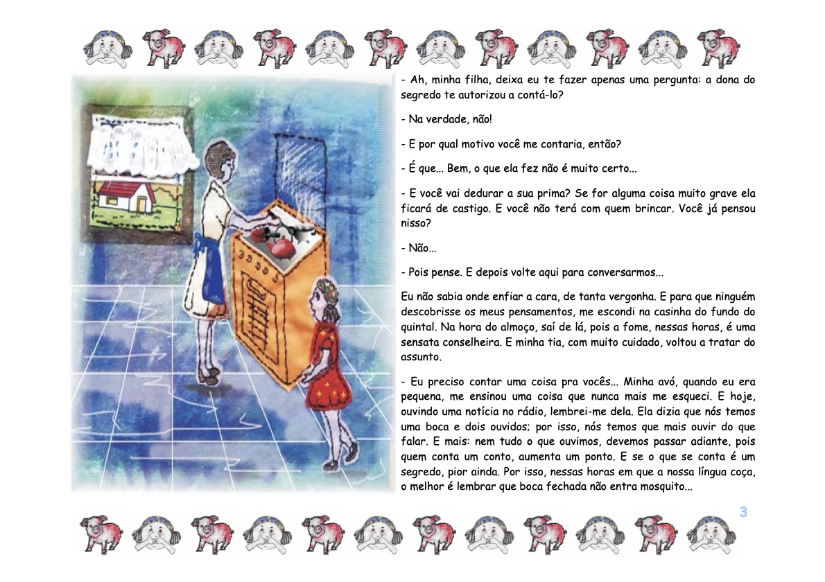 Página 3 - Livro Infantil Conto ou Não Conto? para Ler e Imprimir para imprimir