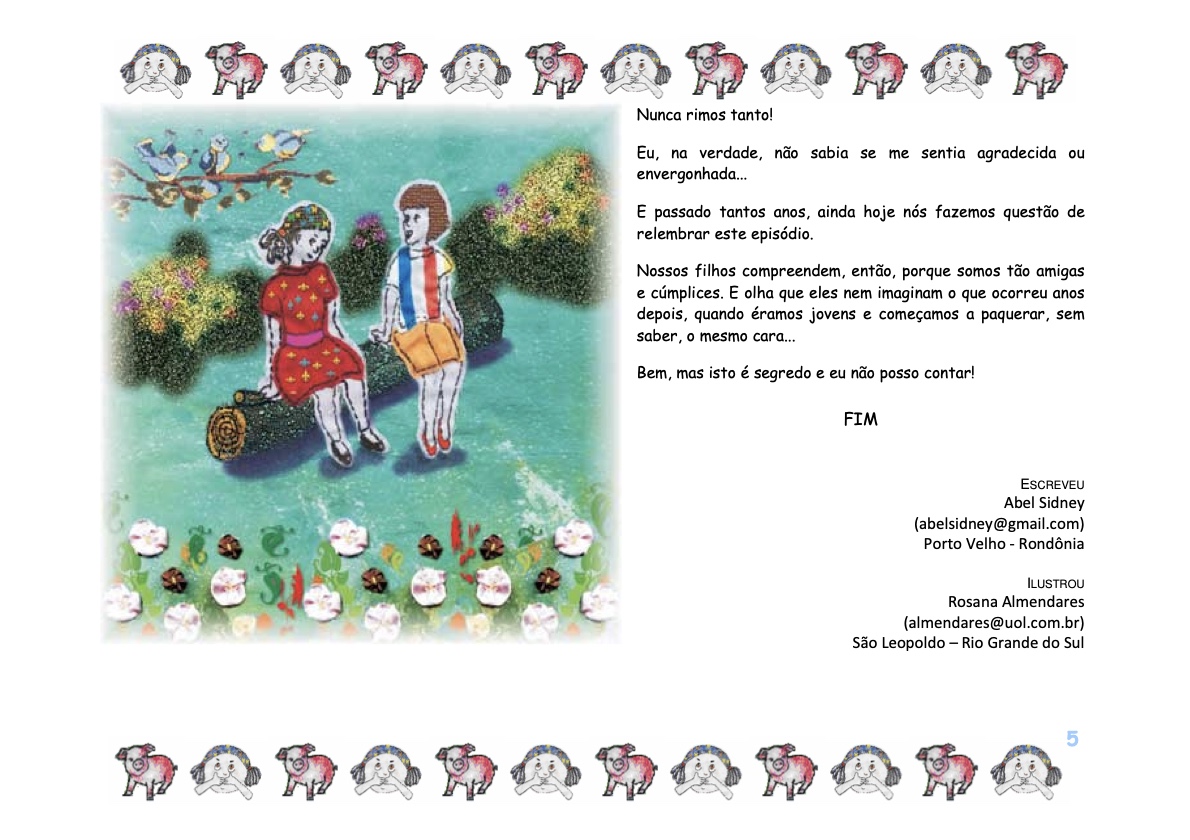 Página 5 - Livro Infantil Conto ou Não Conto? para Ler e Imprimir para imprimir