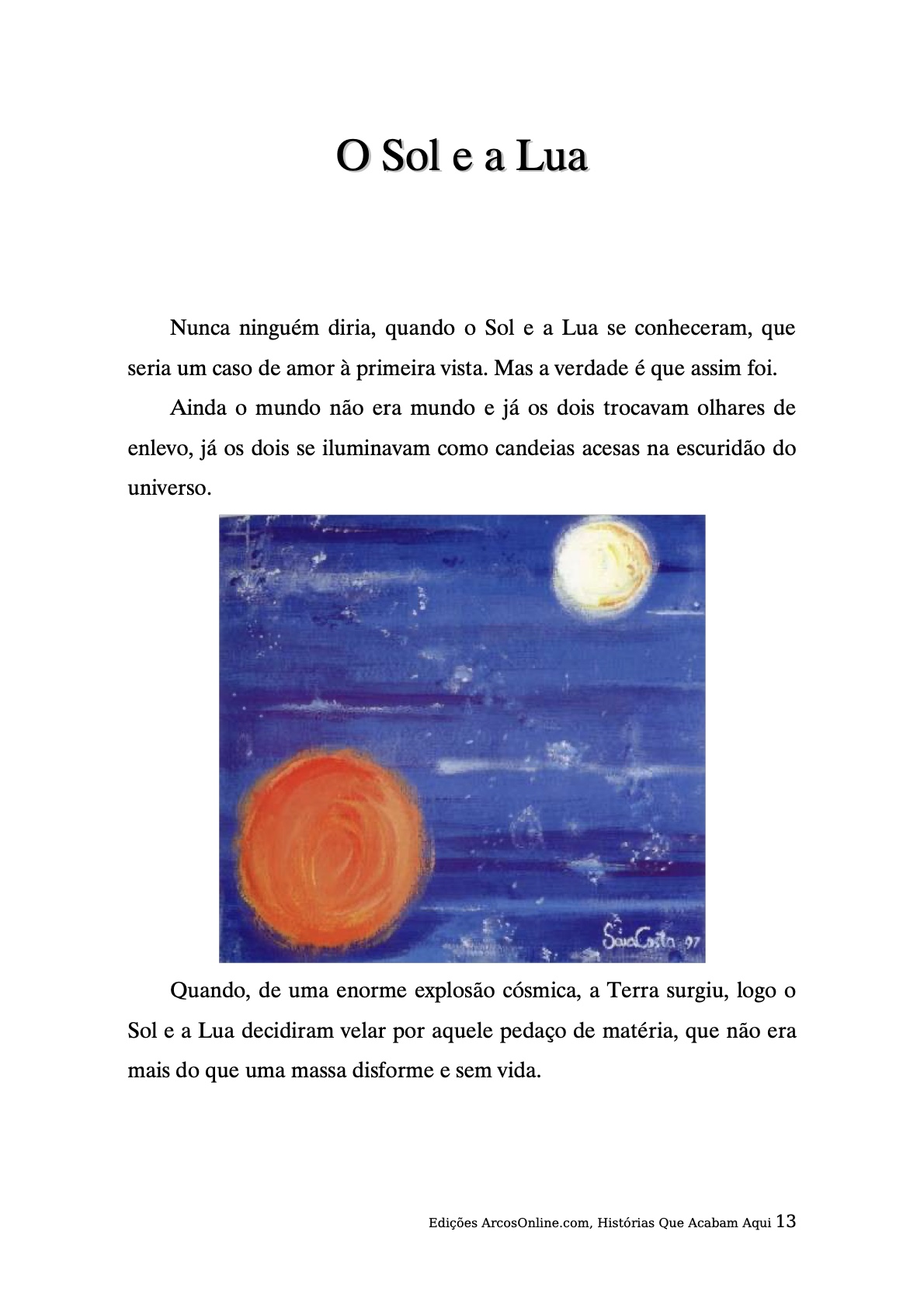 Página 13 - Livro Infantil Histórias que Acabam Aqui para Ler e Imprimir para imprimir