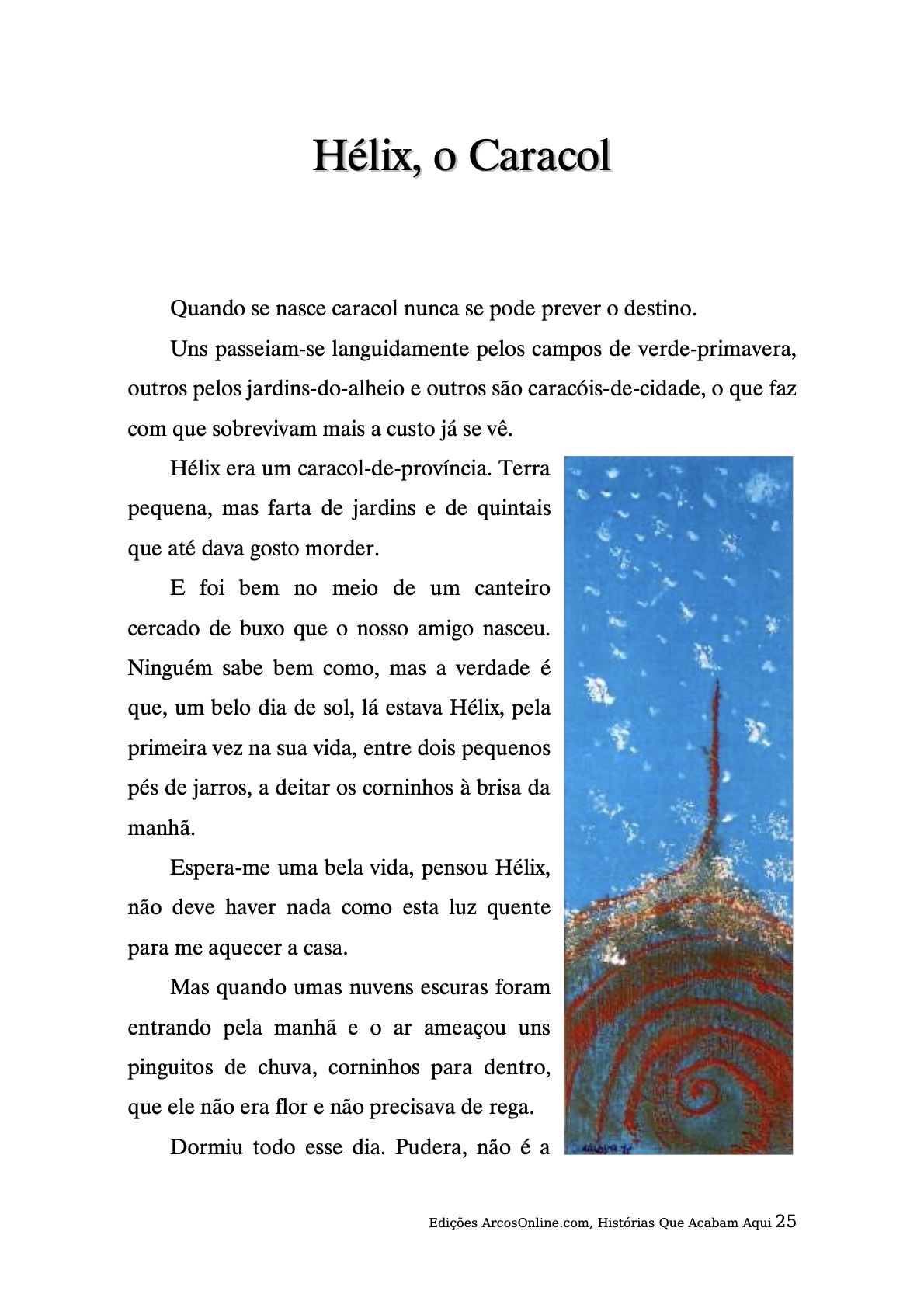 Página 25 - Livro Infantil Histórias que Acabam Aqui para Ler e Imprimir para imprimir