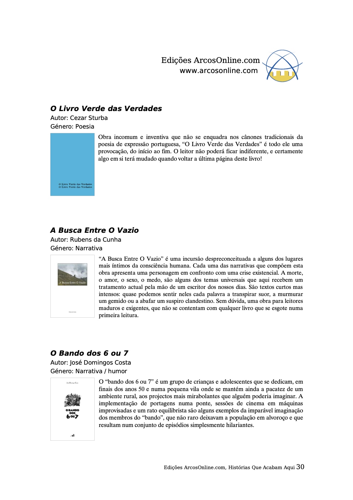 Página 30 - Livro Infantil Histórias que Acabam Aqui para Ler e Imprimir para imprimir