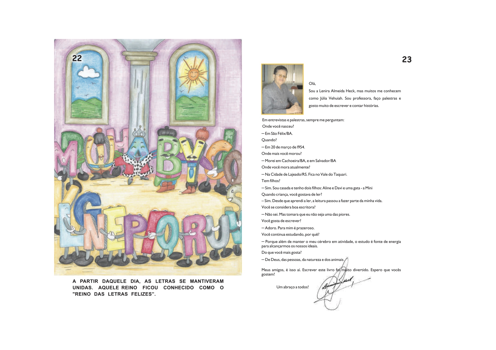 Página 13 - Livro Infantil No Reino das Letras Felizes para Ler e Imprimir para imprimir