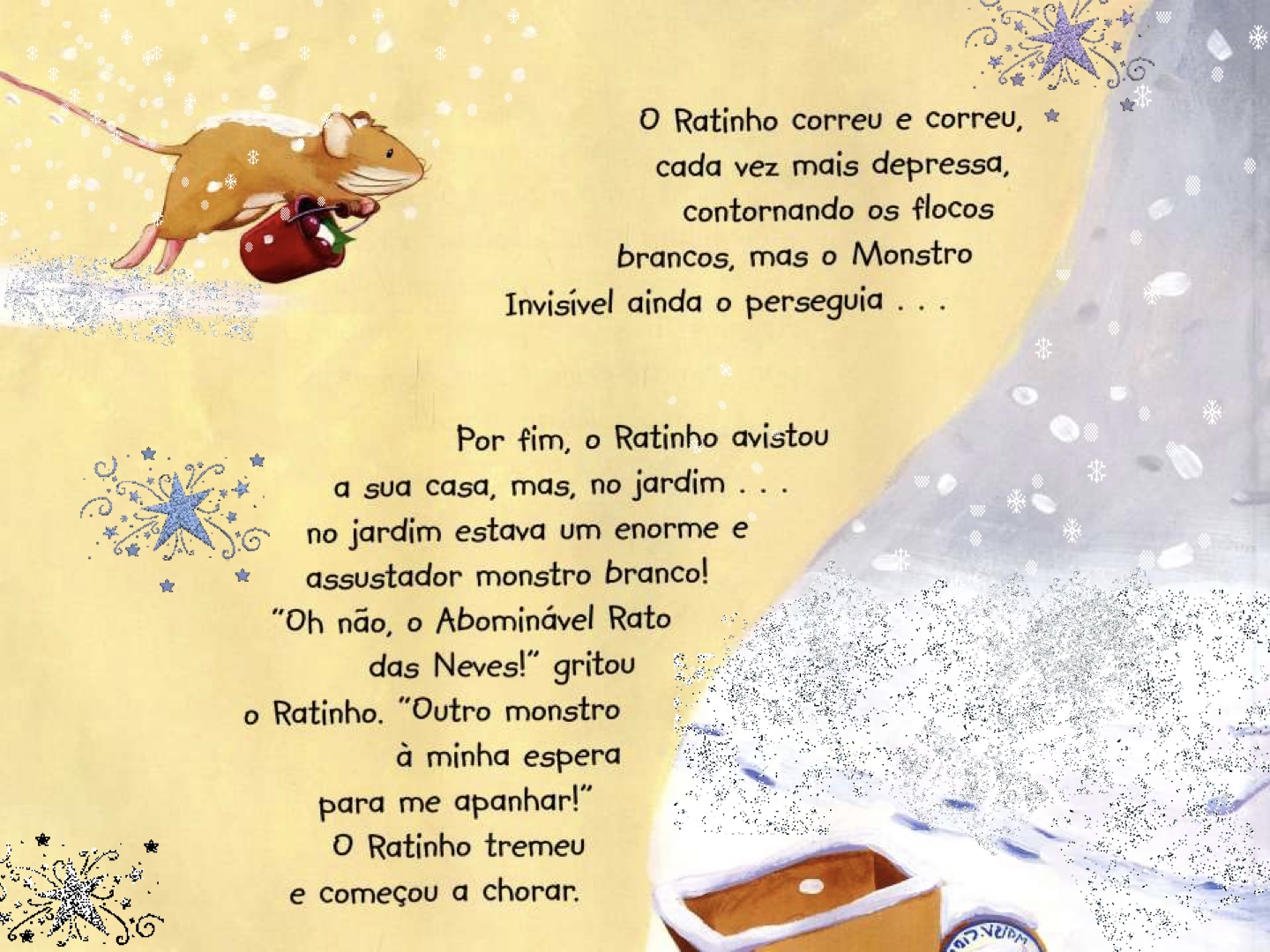 Página do Livro 14 - Livro infantil Uma Noite de Natal ilustrado para ler e imprimir para imprimir